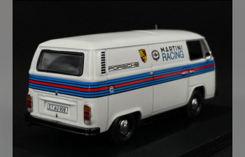 VOLKSWAGEN T2 Kasten Martini Porsche Renndienst (1972), white black