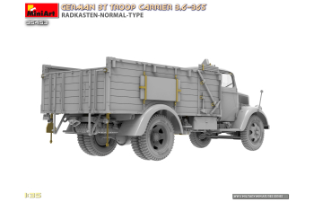 Сборная модель OPEL Blitz Truck 3t Troop Carrier Military (1942)