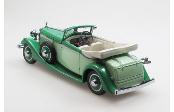 HISPANO SUIZA  J12 Купе производвства Фернандес и Даррен (Париж) (1934), зеленый