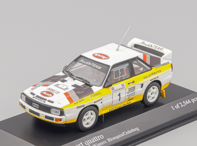 AUDI Sport Quattro #1 "Audi Sport HB" Blomqvist - Cederberg Rally Akropolis 1985