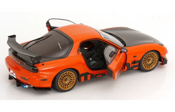 MAZDA RX7 Type RS (FD3S) Coupe Streetfighter (1994), orange black