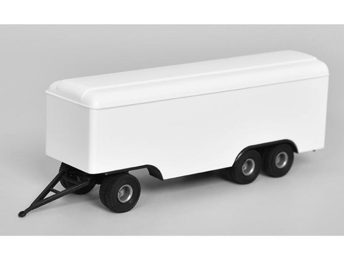 3-осный прицеп-фургон, белый