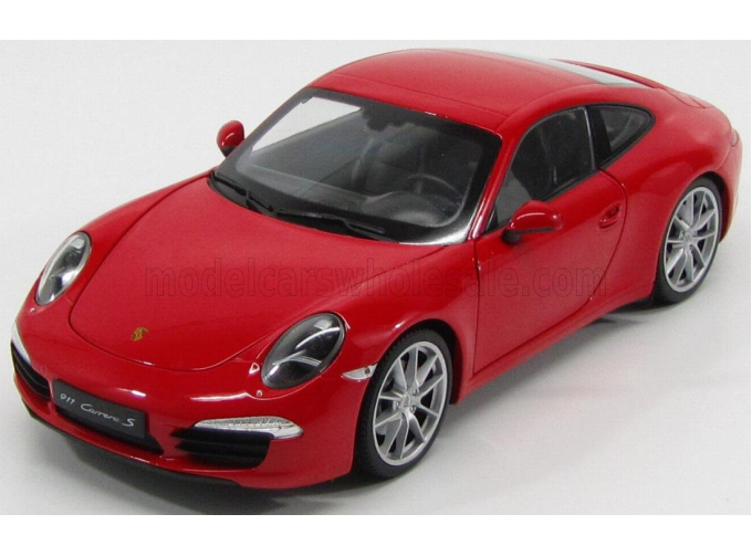 PORSCHE 911 991 Carrera S Coupe (2013), Red