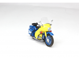 М-100 мотоцикл одиночный (желто-синий)
