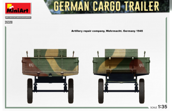 Сборная модель ACCESSORIES GERMAN CARGO TRAILER