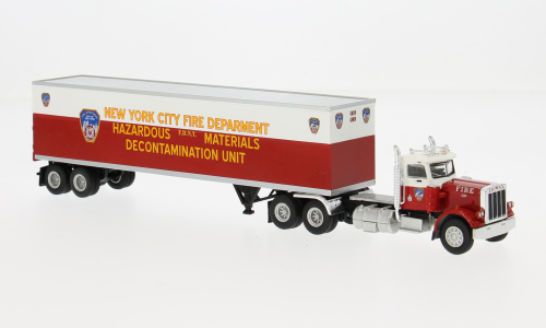 PETERBILT 359 FDNY (1973), red/white