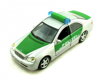 MERCEDES-BENZ C-Class Polizei, серебристый