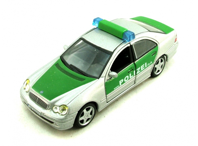 MERCEDES-BENZ C-Class Polizei, серебристый