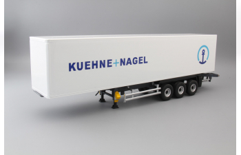 MERCEDES-BENZ Actros 2 Fourgon Kuene Nagel, white