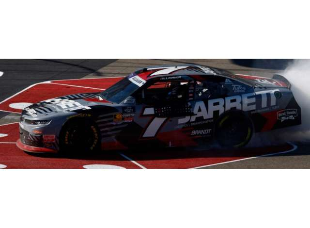 Chevrolet #7 Justin Allgaier *Jarrett*, white/grey/red 2025