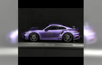 PORSCHE 911 (992) Turbo S Coupe Sport Design (2021), viola