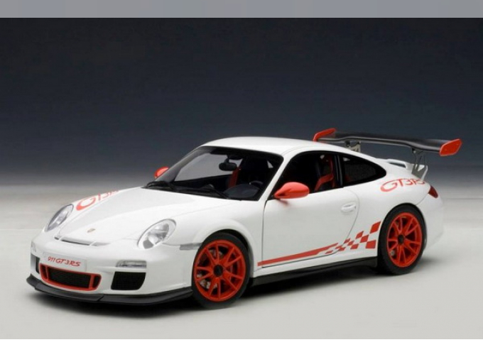 PORSCHE 911(997) GT3 RS 2010, белый/красный