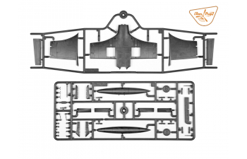 Сборная модель Самолет XA2D-1 Skyshark