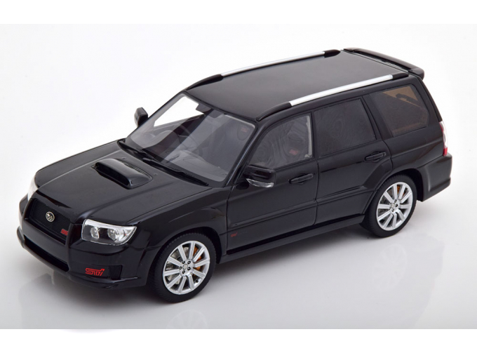 SUBARU Forester STi (2007), schwarz