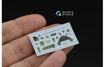 3D Декаль интерьера кабины FM-2 Wildcat (Arma Hobby)