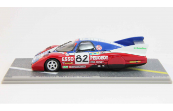 WM P79/80 Peugeot Turbo #82 Le Mans (1981), white / red / blue