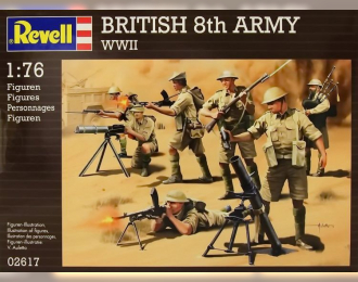 Сборная модель British 8th Army WWII