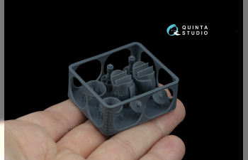 Выхлопное устройство и ЭВУ для Ка-52/Ка-52М (Звезда/Quinta Models)