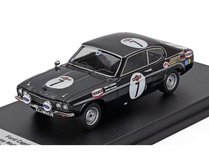 FORD Capri 3000 Glx №7 24h Spa Francorchamps (1973) Jeremy Walton - Nigel Clarkson, Black
