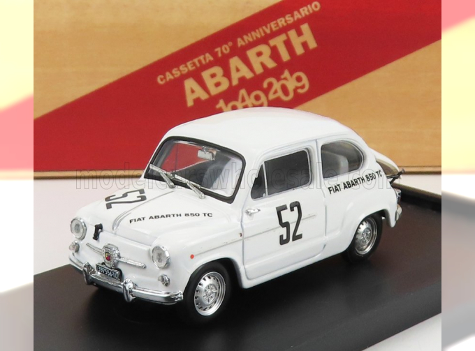 FIAT ABARTH 850TC N 52 WINNER CLASS 500km NURBURGRING (1962) (FIAT 600 BODY), WHITE