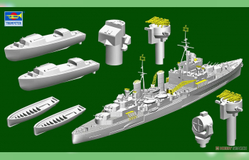 Сборная модель HMS Belfast 1942