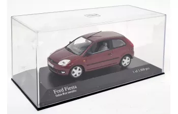 FORD Fiesta (2002), red metallic