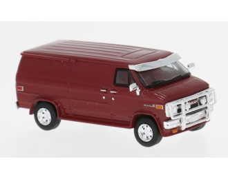 GMC Vandura (1983), dark red