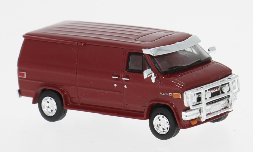 GMC Vandura (1983), dark red