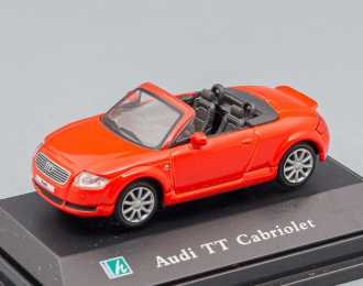 AUDI TT Cabriolet, red