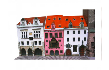 Сборная модель Ратуша старого города в Праге / Old Town town-hall in Prague