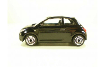 FIAT 500 (2007), черный