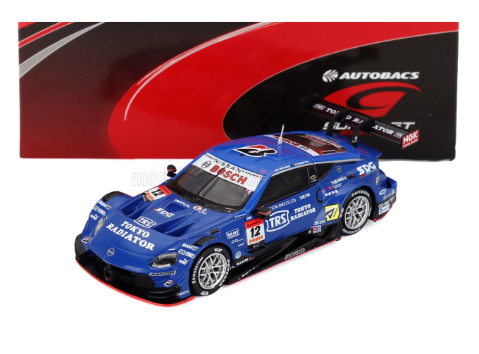NISSAN Z Nismo Team Trs Impul №12 Gt500 Class Super Gt (2025) Kazuki Hiramine - Bertrand Baguette, Blue