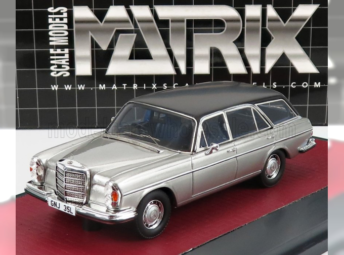 MERCEDES-BENZ S-class 280se Crayford Estate Station Wagon (w108) (1970), silver