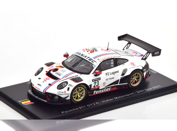 PORSCHE 911 GT3 R N°23 Huber Motorsport 24H Spa 2021 Schell-Jacoma-Leutwiler-Menzel (2021)