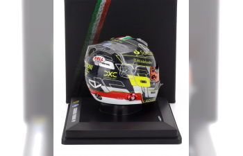 BELL HELMET Casco Helmet F1 Charles Leclerc Team Ferrari Hp №16 Winner Monza Italy Gp (2024), Black