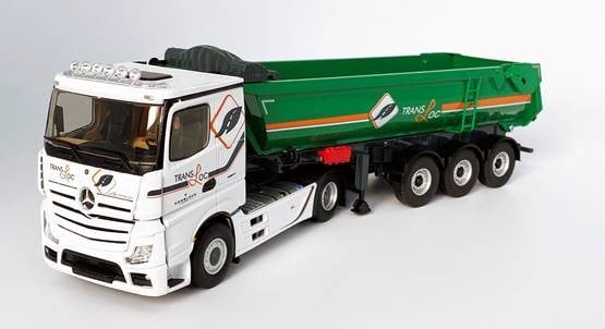 MERCEDES-BENZ Actros 5 (низкая крыша с люстрой) с полуприцепом-самосвалом "TRANSLOC" 2021