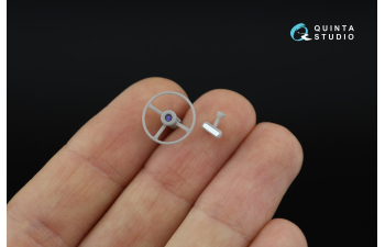 3D Декаль интерьера кабины Toyota FJ43 Land Cruiser series (AK Interactive) (с 3D-печатными деталями)