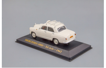 MERCEDES-BENZ 180D Taxi Tel Aviv (1962), cream