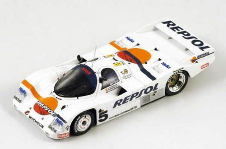 PORSCHE 962 C №5 7th Le Mans 1988, white
