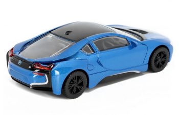 BMW i8 2015, blue