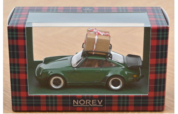 PORSCHE 911 Turbo (Рождественский подарок на крыше) (1978), Green Christmas