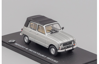 RENAULT 4l Decouvrable Heuliez (1981), silver / black