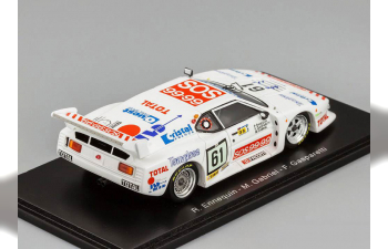 BMW M1, 61, Le Mans 1982 R. Ennequin - M. Gabriel - F. Gasparetti, white