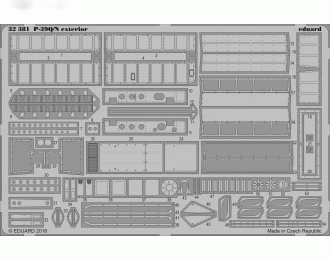 Фототравление для P-39Q/N exterior