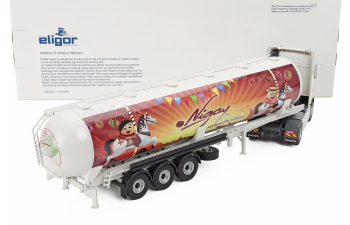 VOLVO Fh 500 Tanker Truck Nigay Transports (2024), White