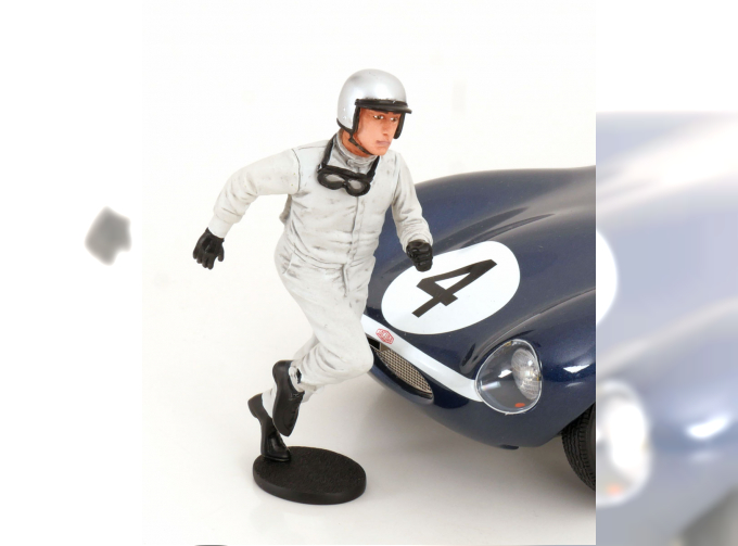 FIGUR Le Mans Start helmet silver only figure  Car Not included in the price