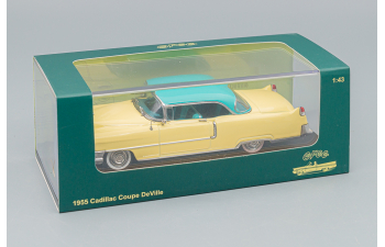 CADILLAC Coupe Deville (1955), yellow / green