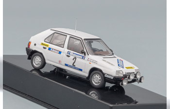 SKODA Favorit 136L №2 Rally Valasska Zima, Sibera/Gross (1989)