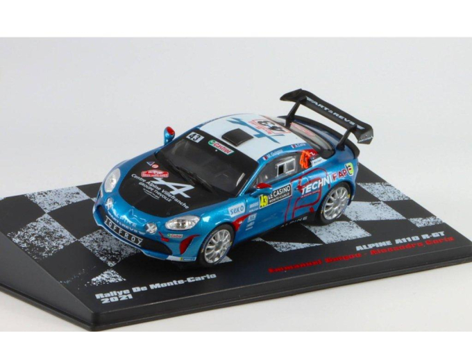 ALPINE A110 R GT №43 Rallye Monte Carlo E.Guigou A.Coria (2021)