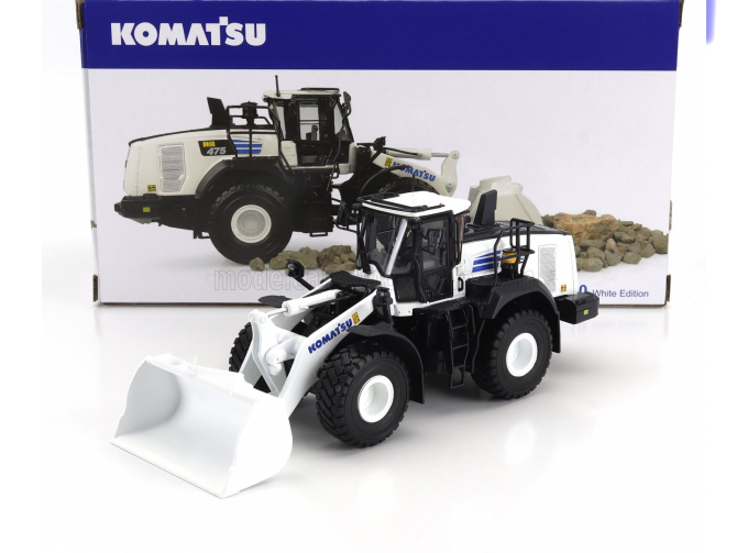 KOMATSU Wa475-10 Ruspa Gommata Tractor Scraper (2010), White Black